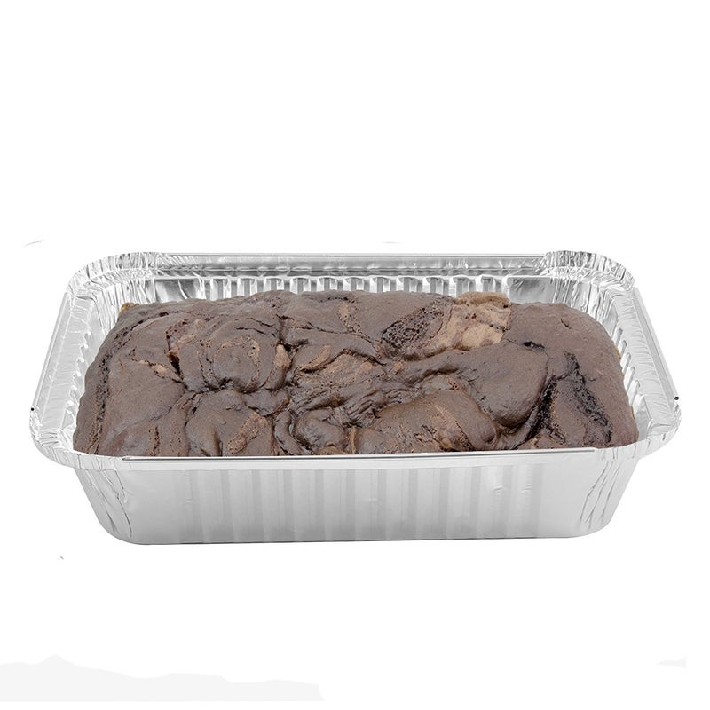 Party Bargains أواني الألمنيوم من PARTY BARGAINS - (50 عبوة) 9 بوصة × 6 بوصة × 2 بوصة جودة ممتازة ودائمة لصواني الطهي، الخبز، الشواء، والشواء، ممتازة للوجبات الجاهزة، وتحضير الوجبات - Image 3